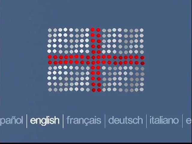 Screenshot from CMR2.0: language selection screen