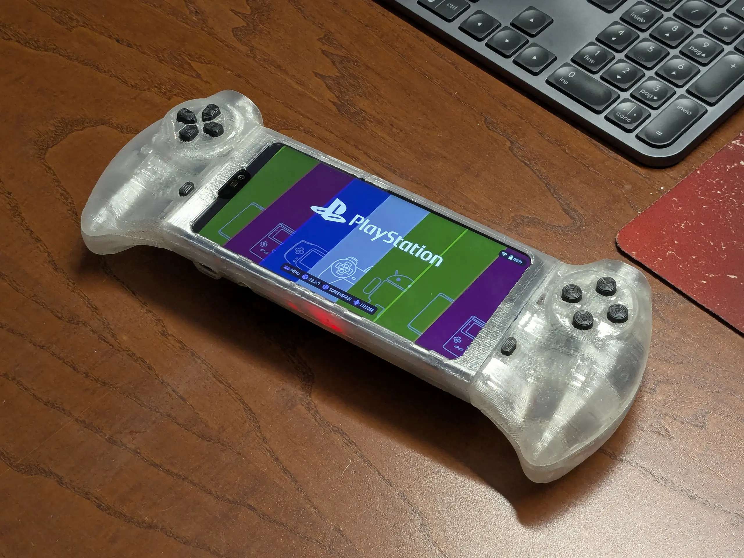 Gaming handheld from an old Android Smartphone